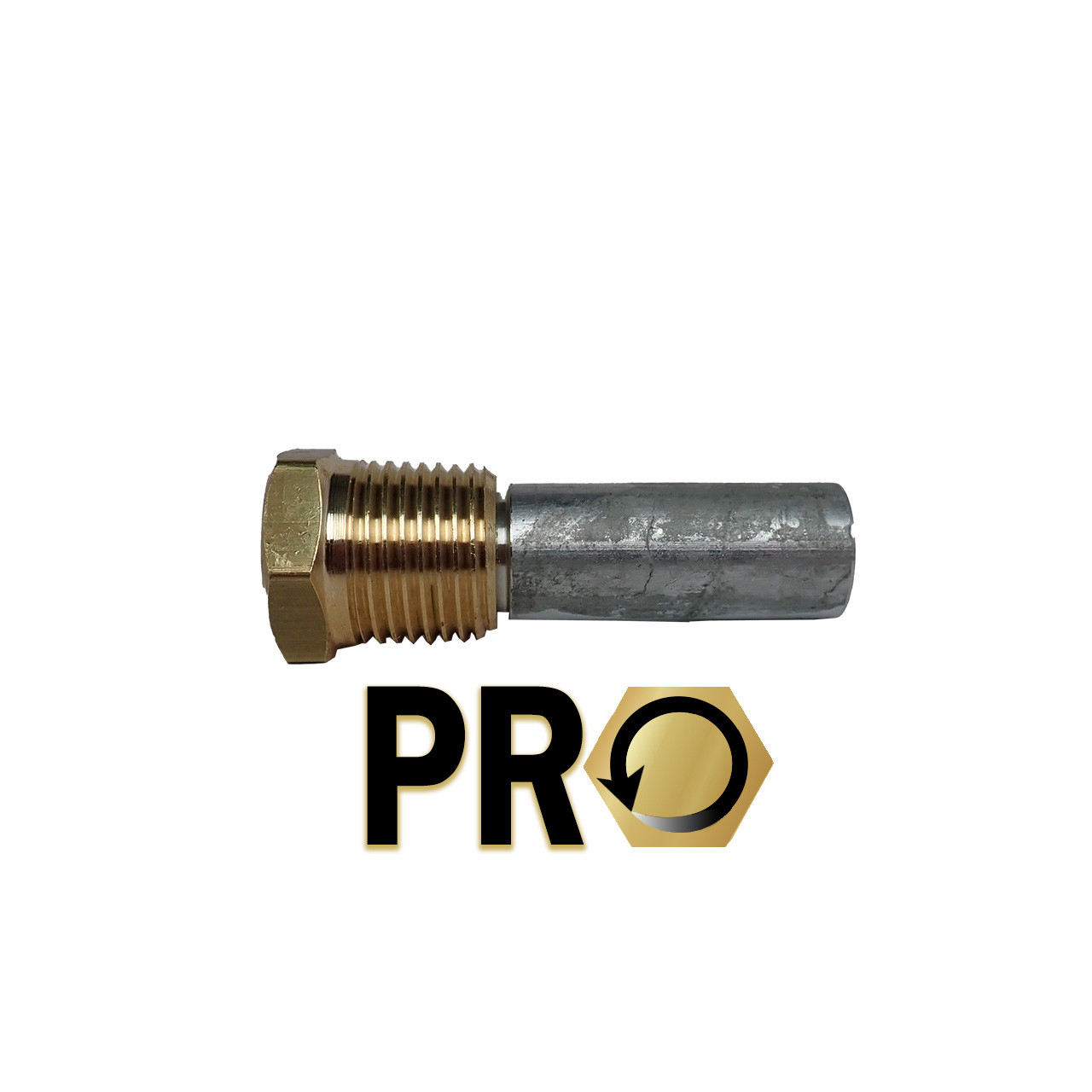 エニワンD E-2D PRO Engine Zinc Anode - 1/2 NPT x 1-1/2