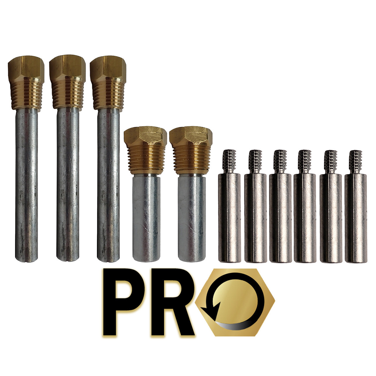 Vi-Ａnode Ｅlegante Caterpillar 3126 Engine Zinc Anode Kit | BoatZincs.com