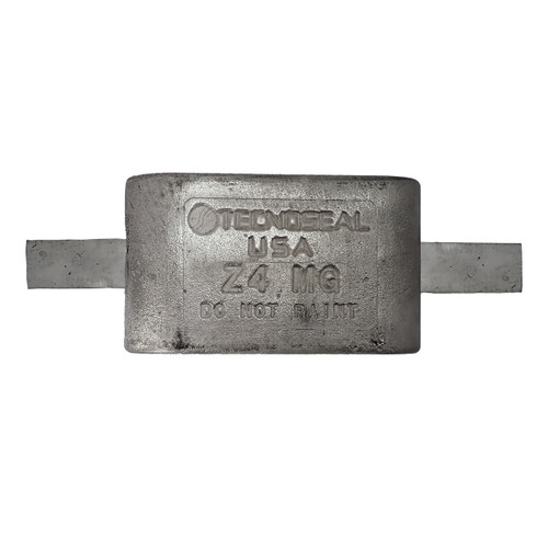 Z-4A-AL Aluminum Anode with Aluminum Strap | BoatZincs.com