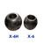 Reliance X-6H Shaft Zinc Anode - 1-3/8" Heavy (Left) Compared to Standard X-6