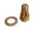 Propeller Nut D Brass (1-1/4" Shaft)