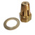 Propeller Nut F Brass (1-1/2" Shaft)