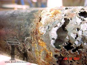 Propeller Shaft Corrosion