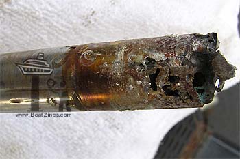 Propeller Shaft Corrosion