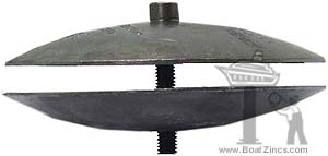 Open Rudder Anode