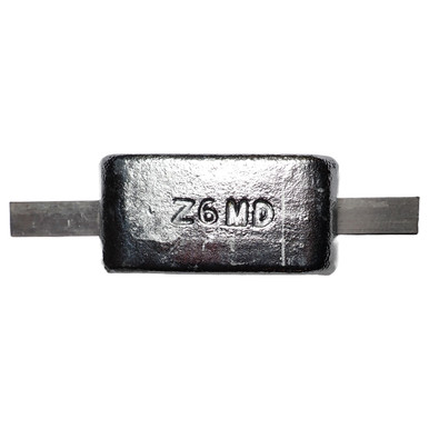 Z-6A Zinc Anode with Aluminum Strap | BoatZincs.com