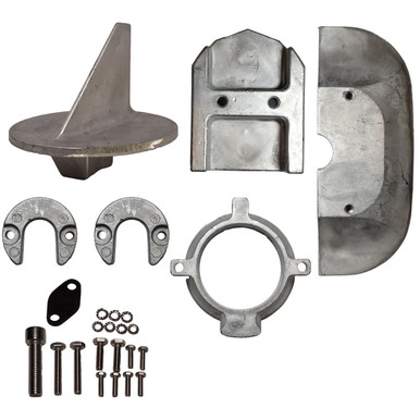 【HARVIE】ALDEN54321Algonquin Ox Alpha One Gen II Aluminum Anode Kit with Fin | BoatZincs.com