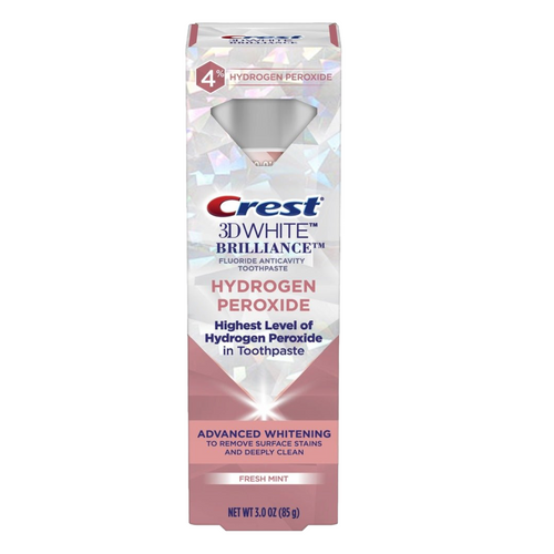 Zahnpasta Crest 3D White Brilliance 4% Hydrogen Peroxide Fresh Mint 85g
