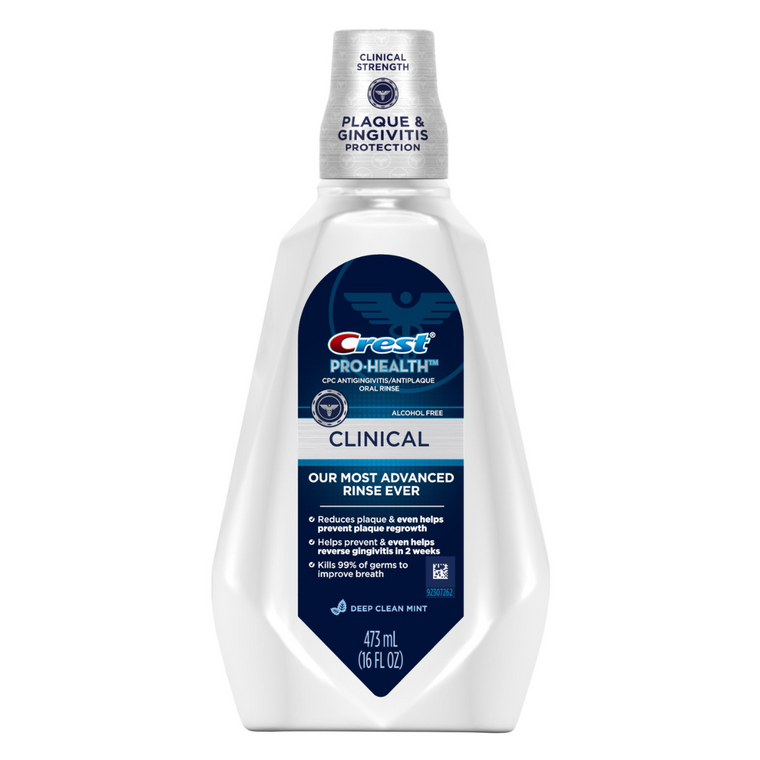 Mundspülung Crest Pro&Health Clinical Deep Clean Mint 473 ml