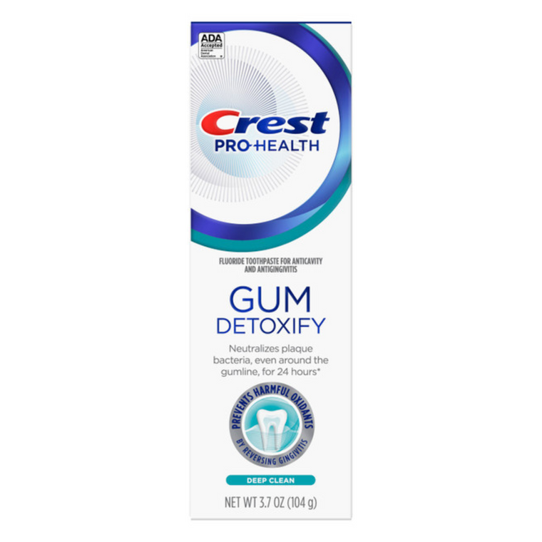 Zahnpasta Crest Pro+Health Gum Detoxify Deep Clean 104g