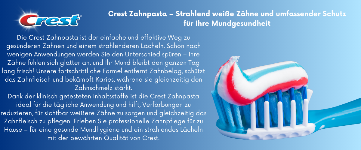 Crest Zahnpasta Desktop