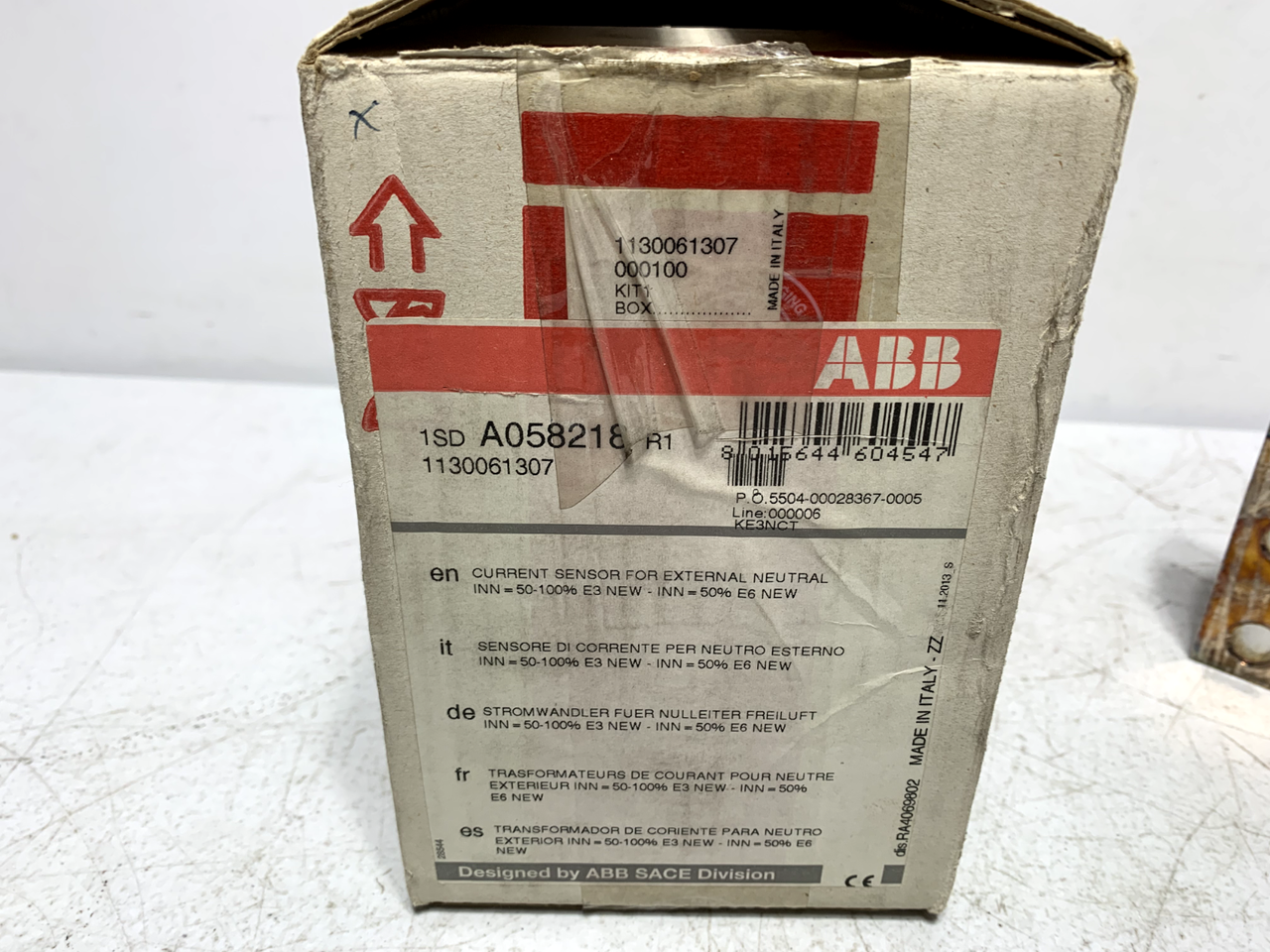 ABB A058218 Current Sensor for External Neutral - Chase Surplus