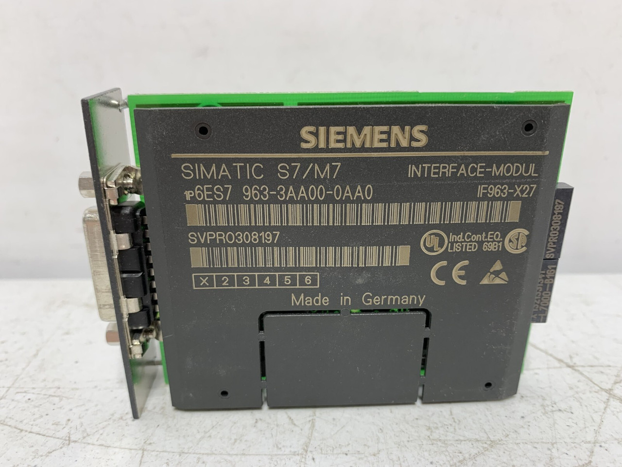 Siemens 6ES7963-3AA00-0AA0 Simatic S7-400 Interface module - Chase Surplus