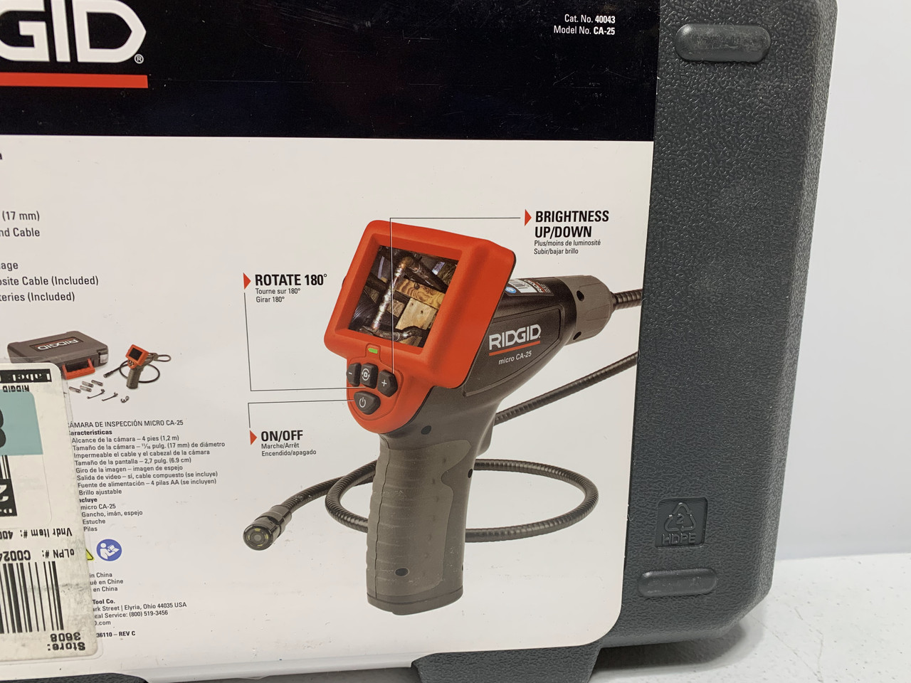 Ridgid CA-25 Micro Inspection Camera