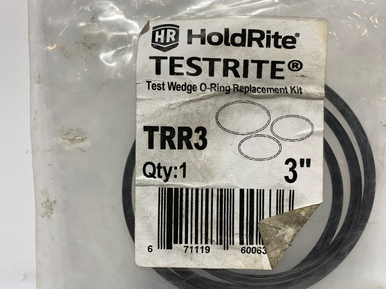 Holdrite TRR3 Testrite Test Wedge O-Ring Replacement Kit 3