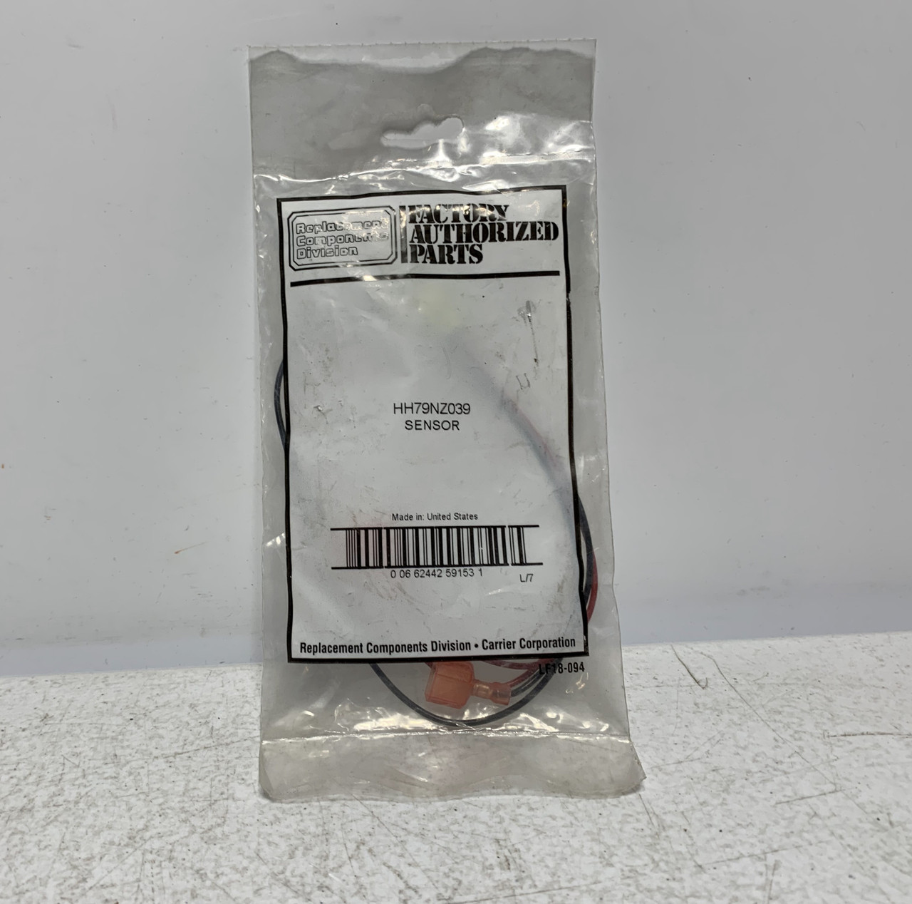 Carrier HH79NZ039 Outdoor Air Temperature Sensor Replacement - Made In USA With 12 Month Warranty