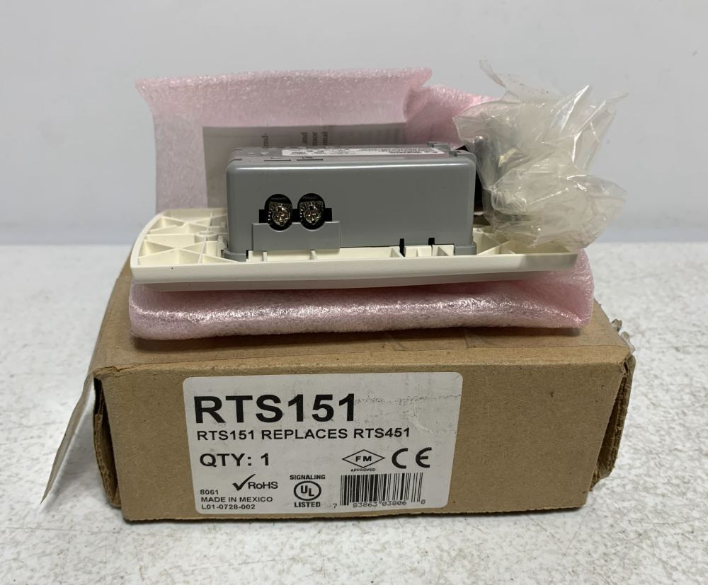System Sensor Rts151 System Sensor RTS151 Remote Test Station 18-32VDC 12mA