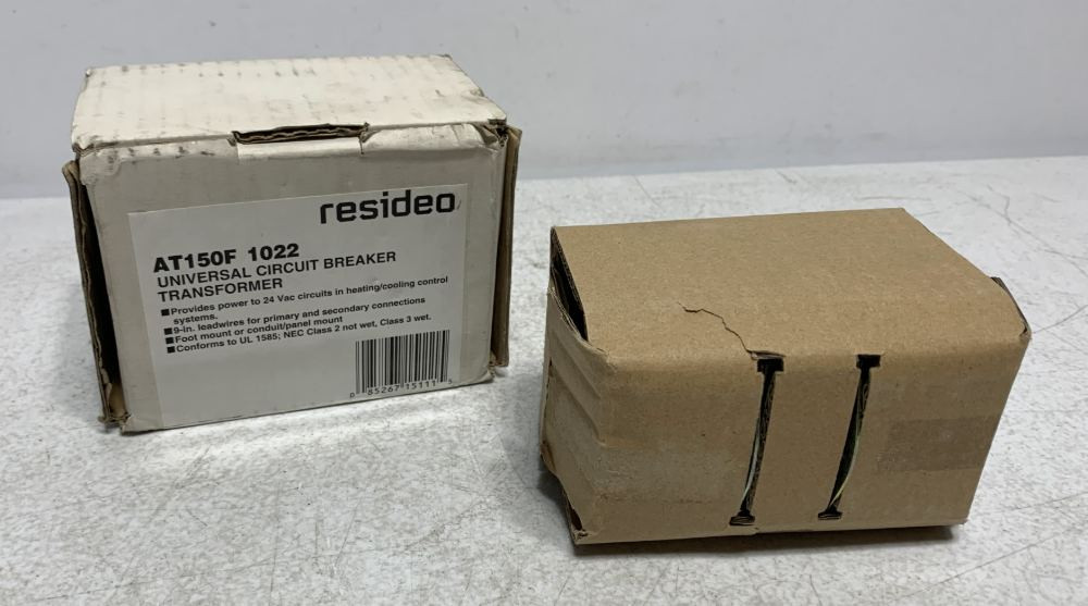 Honeywell AT150F1022 Transformer – 120/208/240V, Conduit & Foot Mount, With Circuit Protection