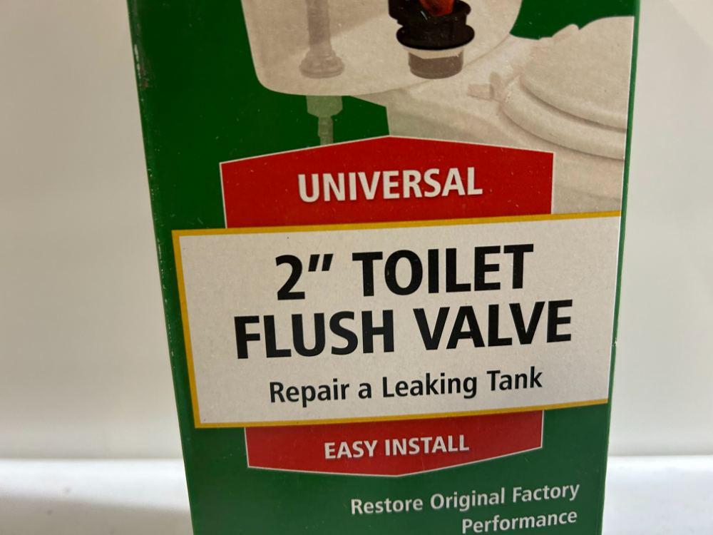Fluidmaster 507A Universal-WC-Spülventil – Inkl. Bull's Eye Flapper – Für 1,6-Gallonen-Tanks – Einfacher Austausch, Wassersparend