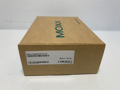 Moxa NPORT 5250A/US Device Server 12-48VDC 10/100M Ethernet