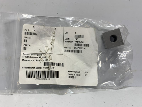 Icotek 41209 Cable Grommet Gray 9-10mm Clamping Range