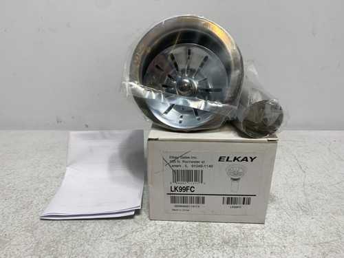 Elkay LK99FC Deluxe Drain 3-1/2" Type 304 Stainless Steel