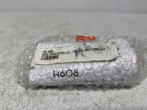 Veris H608 Current Switch 0.5-175A Split Core Adjustable