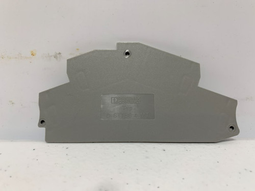 Phoenix Contact 3035548 End Cover Gray Nylon 92.4mm (lot of 125)