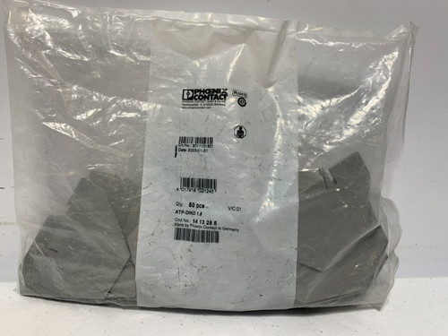 Phoenix Contact 1413285 Partition Plate Gray 83mm L 2mm W (lot of 68)