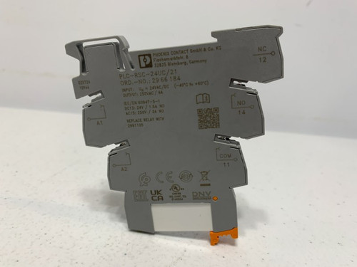 Phoenix Contact 2966184 Relay Module 24VDC 250VAC 6A