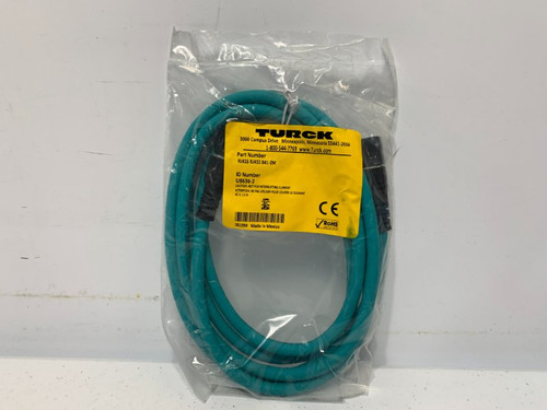 Turck RJ45S 841-2M Ethernet Cable 42V 1.5A 2m