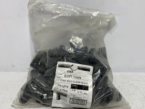 Everflow B-FPLN0034 Elbow Fitting 3/4" F1960 Poly-Alloy