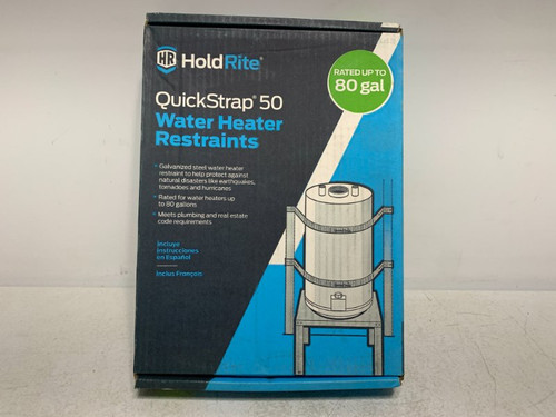 Holdrite QS-50 Water Heater Restraint Up to 80 Gal