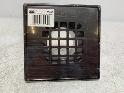 Oatey 42291 Snap Strainer Oil Rubbed Bronze Square