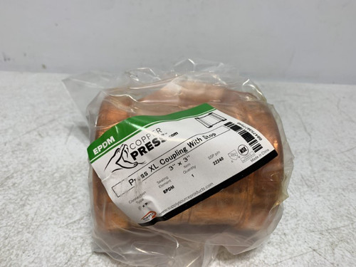 Copper Press 22240 Coupling 3" x 3" EPDM Sealing Element