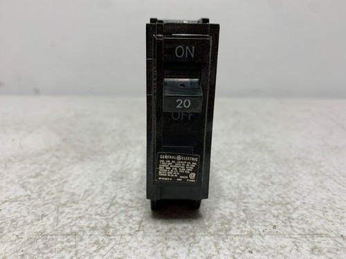 GE TQL120 Circuit Breaker 20A 120/240V 1-Pole