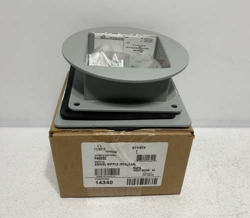 nVent Hoffman F44WSC Swivel Nipple 4" x 4" Feedthrough