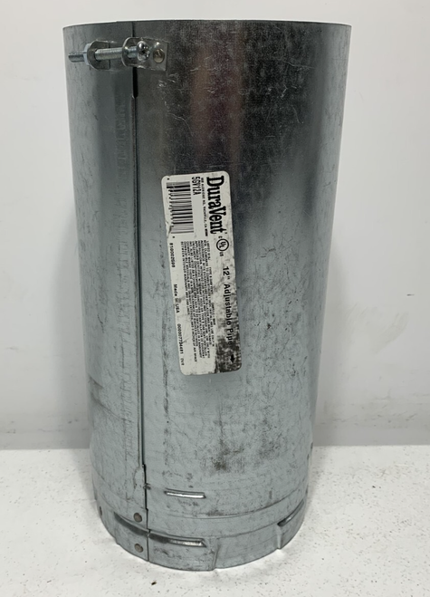 DuraVent 5GV12A Adjustable Gas Vent Pipe 5" x 12" (lot of 2)