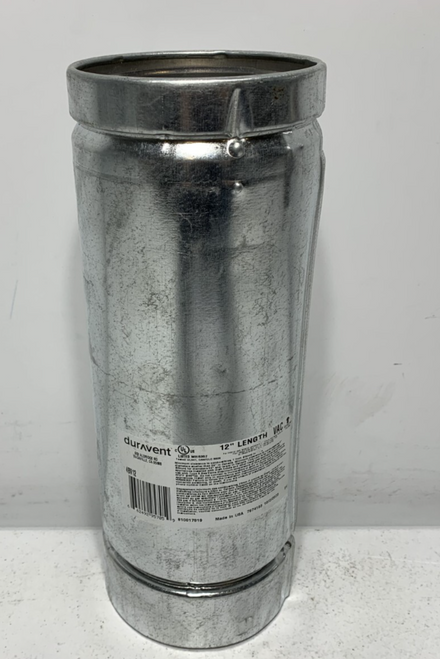 DuraVent 4BV12 Gas Vent Pipe 4" x 12"