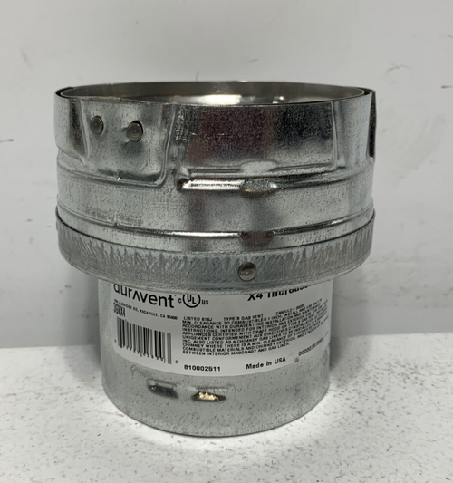 DuraVent 3GVX4 Gas Vent Diameter Increaser 3" x 4"