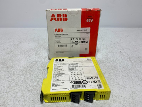 ABB SSR10 Safety Relay 24VDC 3NO+1NC