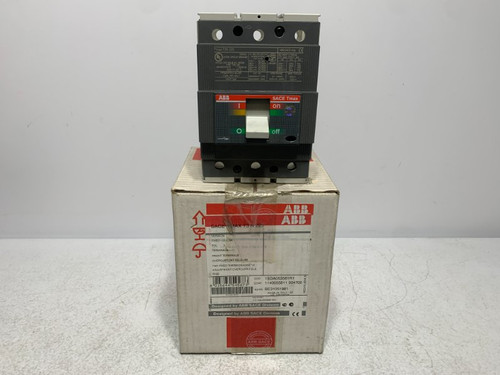 ABB T3N100TW Circuit Breaker 100A 600V 3-Pole