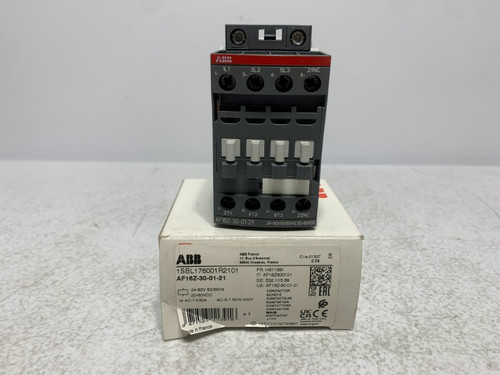ABB AF16Z-30-01-21 Contactor 3-Pole 690V 24-60V AC/DC