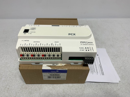 Johnson Controls FX-PCX4711-0 I/O Module 24VAC 6UI 2BI 4CO 3BO