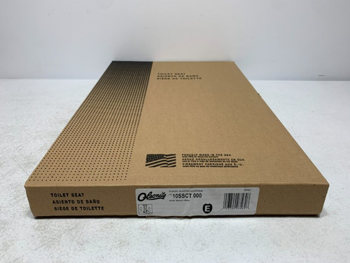 Olsonite 10SSCT 000 Toilet Seat Elongated Plastic Open Front