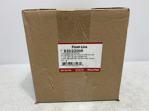 Sioux Chief 833-225NR Flashing Drain 2" Cast Iron No-Hub