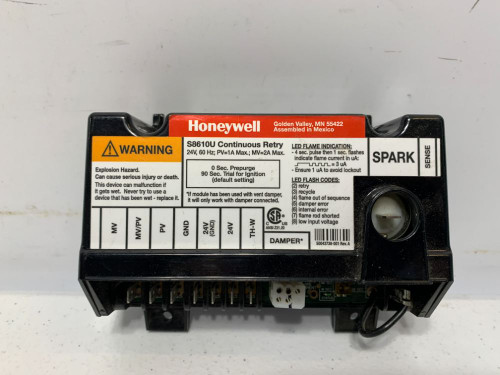 Honeywell S8610U Pilot Module 24V 60Hz