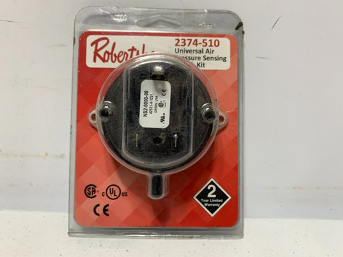 Robertshaw 2374-510 Air Pressure Switch 5A 24-277V SPDT