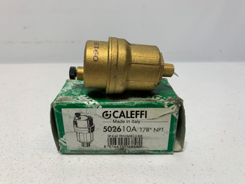 Caleffi 502610A Automatic Air Vent 1/8" NPT 150 PSI
