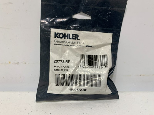 Kohler 20772-RP Bonnet Rough Plate